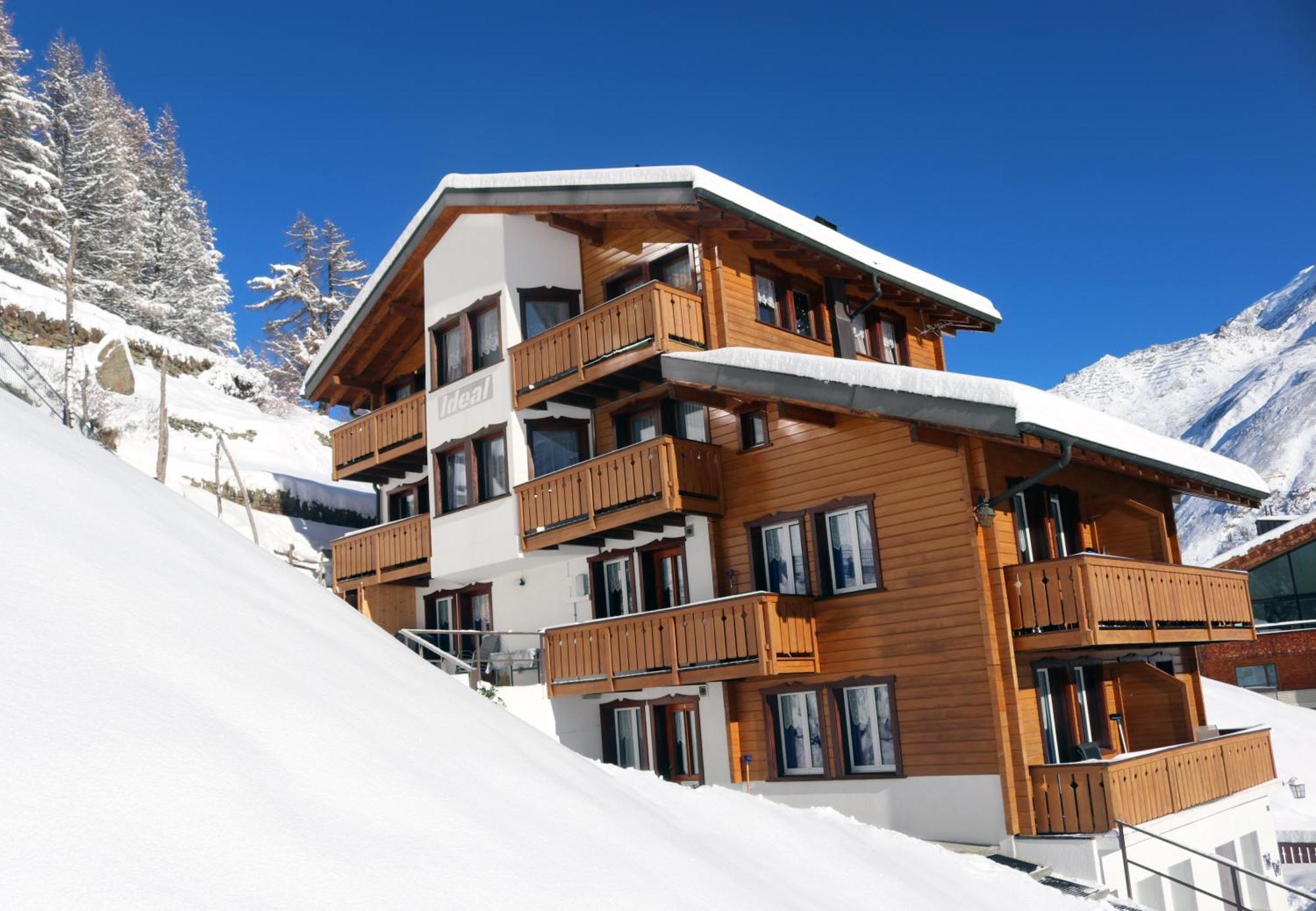 Chalet Ideal Saas-Fee Apartment Exterior photo